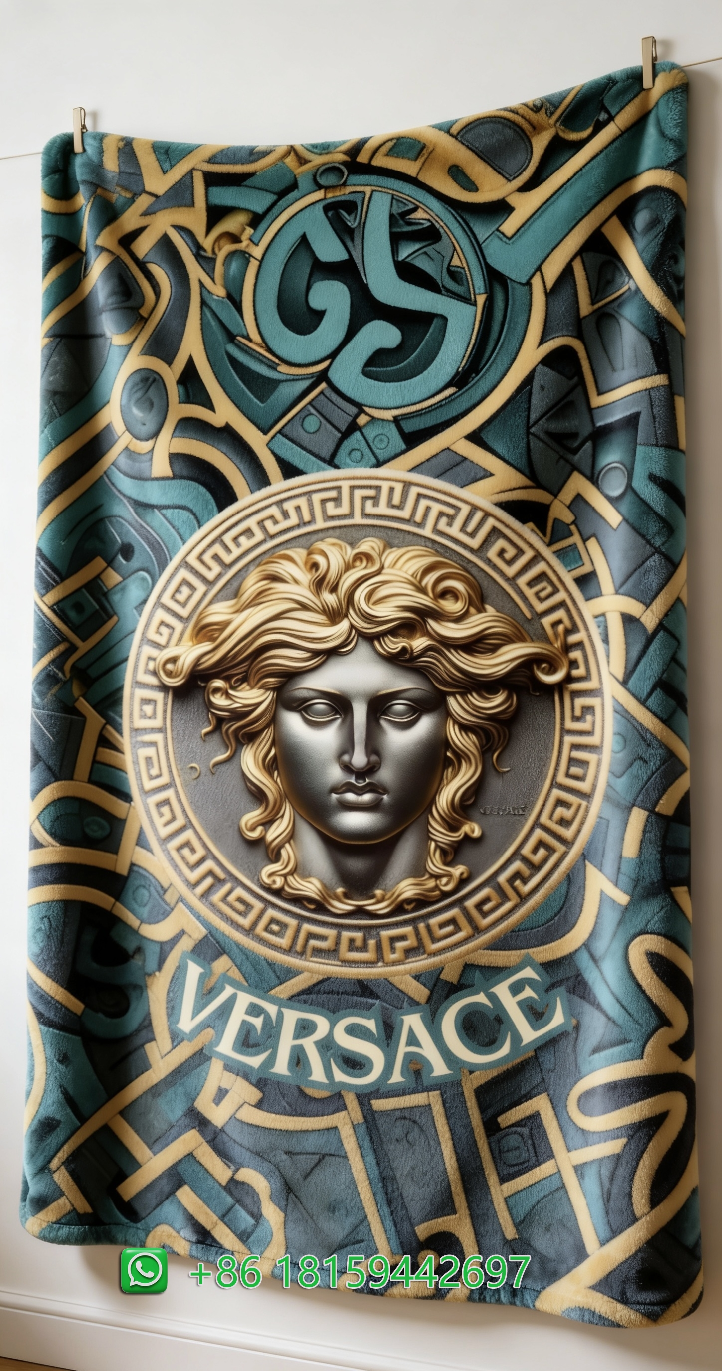 Versace Throw Blankets